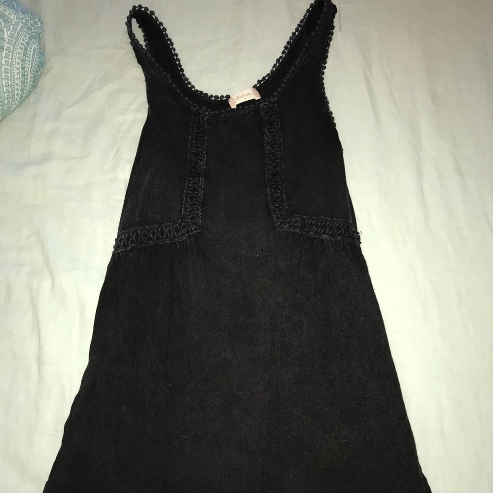 Black flowy dress